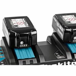 Makita Elektrowerkzeug-Set »Makita Schnellladegerät DC18RD Schwarz und Blau«