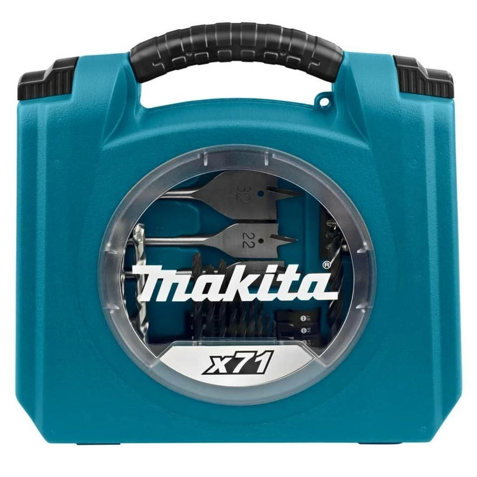 Makita Bit- und Steckschlüsselset »Makita 71-tlg. Bohrer und Bit-Set Silbern«, 71-St. 7 Makita Bit- und Steckschlüsselset »Makita 71-tlg. Bohrer und Bit-Set Silbern«, 71-St. – Bild 5