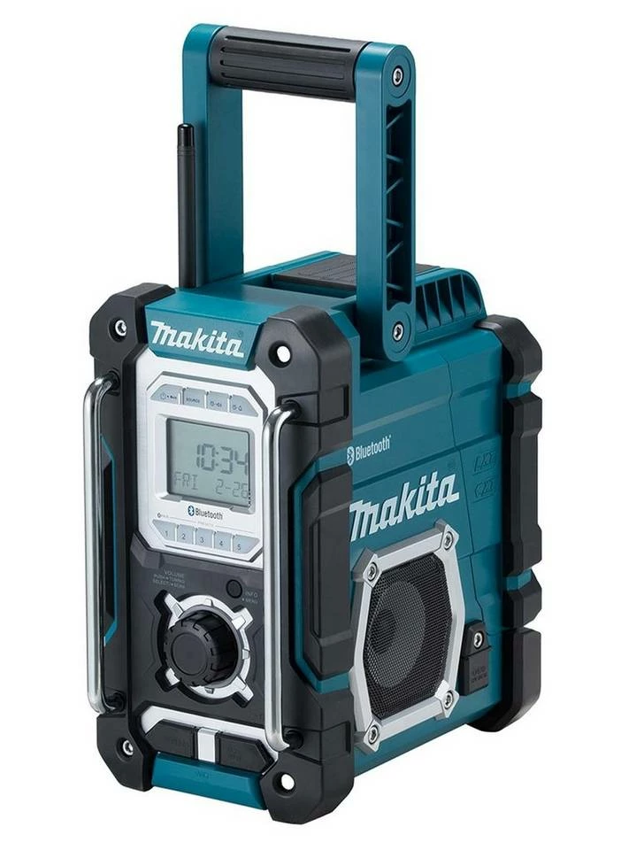 Makita »DMR 108« Baustellenradio (Bluetooth, mit Spritzschutz bis Schutzklasse IP64 und Weckfunktion, inklusive Aux-Anschluss für MP3-Kompatibilität und einen USB-Anschluss um Ihr Mobilgerät zu laden) Blau, Rot 12 Makita »DMR 108« Baustellenradio (Bluetooth, mit Spritzschutz bis Schutzklasse IP64 und Weckfunktion, inklusive Aux-Anschluss für MP3-Kompatibilität und einen USB-Anschluss um Ihr Mobilgerät zu laden) Blau, Rot – Bild 10