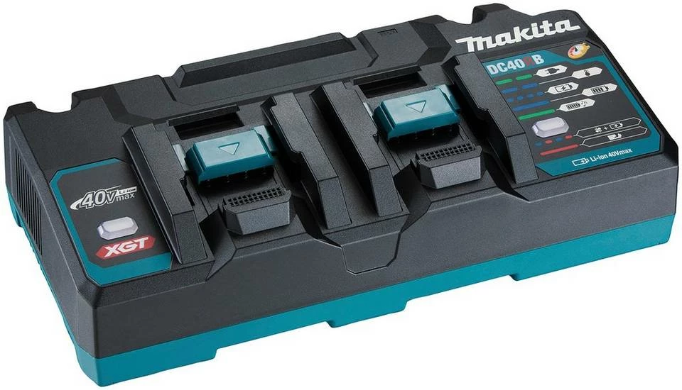 Makita »DC40RB« Schnelllade-Gerät (zum Laden von zwei 40 V XGT-Akkus) 3 Makita »DC40RB« Schnelllade-Gerät (zum Laden von zwei 40 V XGT-Akkus)