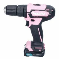Makita Schlagbohrmaschine »Makita HP 333 DSAP Akku Schlagbohrschrauber 12 V 30 Nm rosa + 1x Akku 2,0 Ah + Ladegerät + Koffer« -Makita Verkäufe 2022 c4452cda 141b 51ec 8201 83f4124745bf