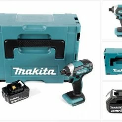 Makita Verkäufe 2022 11 Makita Akku-Schlagschrauber »Makita DTD 152 T1J Akku Schlagschrauber 18V 165 Nm + 1x Akku 5,0Ah im Makpac 2 - ohne Ladegerät«