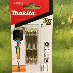 Makita Bit-Set »Makita BIT Doppelkreuzschlitzbit Impact Gold Toros«, 3x Bit