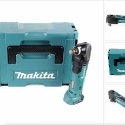 Makita Akku-Multifunktionswerkzeug »Makita DTM 51 ZJ 18V Li-Ion Akku Multifunktionswerkzeug Solo im Makpac - ohne Zubehör, ohne Akku, ohne Ladegerät«