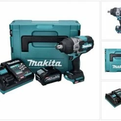 Makita Akku-Schlagschrauber »Makita TW 001 GM101 Akku Schlagschrauber 40 V max. 1800 Nm Brushless XGT + 1x Akku 4,0 Ah + Ladegerät + Makpac«