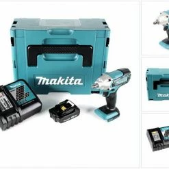 Makita Akku-Schlagschrauber »Makita DTW 190 RA1J Akku Schlagschrauber 18 V 190 Nm 1/2" + 1x Akku 2,0 Ah + Ladegerät + Makpac«