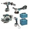 Makita Werkzeugset »DLX4106TJ - Akku-Spezialset - DGA513Z + DHP481Z + DHS680Z - blau/schwarz« -Makita Verkäufe 2022 d7ca51df 6558 578e a909 2787d65661b1