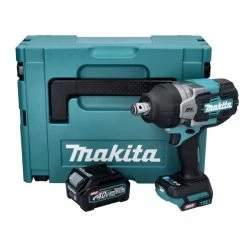 Makita Akku-Schlagschrauber »Makita TW 001 GD101 Akku Schlagschrauber 40 V max. 1800 Nm Brushless XGT + 1x Akku 2,5 Ah + Makpac - ohne Ladegerät« -Makita Verkäufe 2022 de550500 3653 58ed 90bf 068e8691fadc