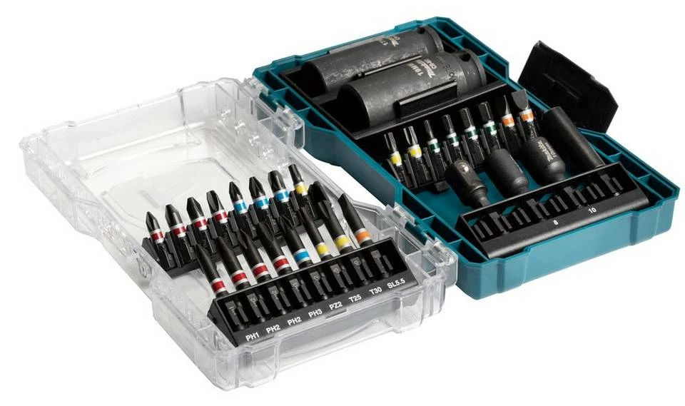 Makita Werkzeugset »Makita Bit Set E-07060, 30tlg. Farbcodiert magneti«, (Set) 4 Makita Werkzeugset »Makita Bit Set E-07060, 30tlg. Farbcodiert magneti«, (Set) – Bild 2