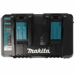 Makita »2-Schacht Makita DC 18 RD Doppel Schnell-Ladegerät« Werkzeug-Akku-Ladetechnik