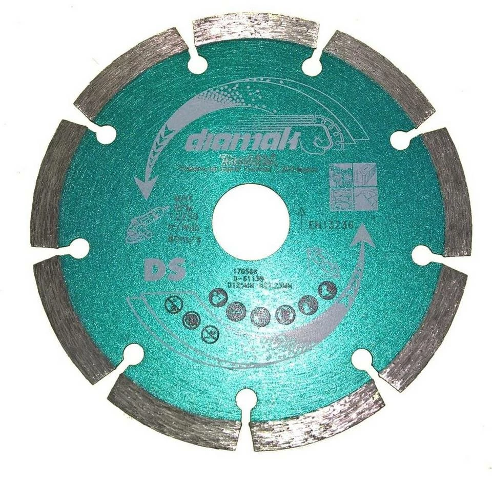 Makita Diamanttrennscheibe »Diamanttrennscheibe Makita 125mm D-61139 (P-45761)«, Ø 125 in mm, (1-tlg), 6650 umdr/min 3 Makita Diamanttrennscheibe »Diamanttrennscheibe Makita 125mm D-61139 (P-45761)«, Ø 125 in mm, (1-tlg), 6650 umdr/min