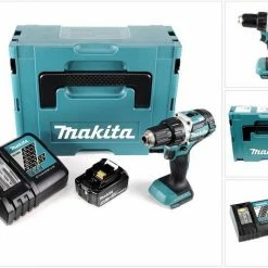 Makita Säulenbohrmaschine »Makita DDF 484 RT1J Akku Bohrschrauber brushless 18V 54Nm + 1x Akku 5,0Ah + Ladegerät im Makpac«