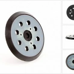 Makita Schleifscheibe »Makita Schleifteller 123mm für Exzenterschleifer / Schleifmaschine (743081-8) für BO DBO 180 5031 5041«