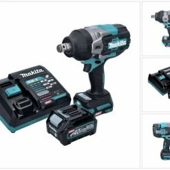Makita Akku-Schlagschrauber »Makita TW 001 GD101 Akku Schlagschrauber 40 V max. 1800 Nm Brushless XGT + 1x Akku 2,5 Ah + Ladegerät«