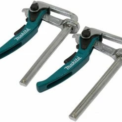 Makita Schraubzwinge »199826-6«, (2 St), zur Verwendung in Kombination mit einer Führungsschiene