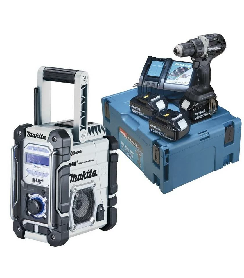 Makita Akku-Bohrschrauber »Black & White Edition« 3 Makita Akku-Bohrschrauber »Black & White Edition«