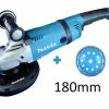 Makita Winkelschleifer »MAKITA BETONSCHLEIFER 180MM 2400 WATT ESTRICHFRÄSE WINKELSCHLEIFER SET 180 #275«, max. 6600 U/min, (Komplett-Set, Makita GA9030, Makita Absaugvorrichtung, Makita Schutzhaube, Makita Handgriff AVT, BTK V2A Bügelvorrichtung, Innen- und Außenflansch, Distanzflansch, Stirnlochschlüssel, 1x BTK Schleiftopf universal 180mm), Die Lieferung erfolgt vormontiert und daher in neutraler Verpackung. -Makita Verkäufe 2022 fa717c9d a005 4e2c bfc9 19c6d137e2a0
