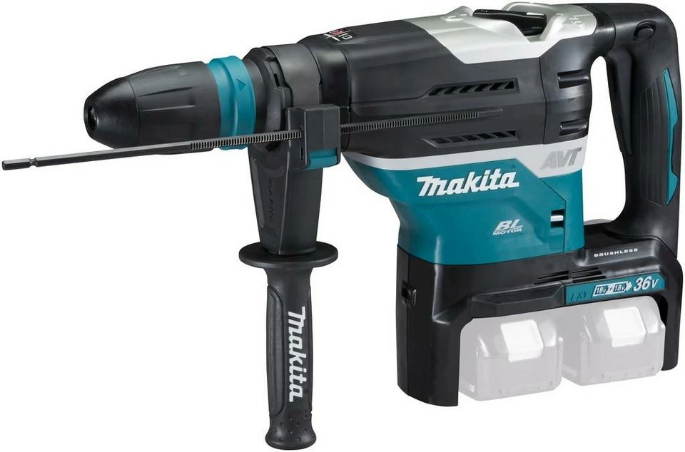 Makita Akku-Kombibohrhammer »DHR400ZKU«, max. 500 U/min, (Set), 2x18 V, ohne Akku und Ladegerät 3 Makita Akku-Kombibohrhammer »DHR400ZKU«, max. 500 U/min, (Set), 2x18 V, ohne Akku und Ladegerät